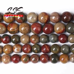 Natural Black Labradorite Stone Beads Round Larvikite Beads For Jewelry Making DIY Bracelet 4 6 8 10 12MM 15" Strand Wholesale