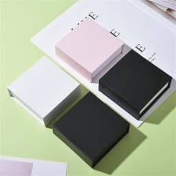Book Type Flip Jewellery Box Necklace Earring Storage Display Boxes Ring Bracelet Packaging Gift Box Jewelry Organizer Box