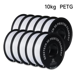 GEEETECH 10Kg In One Box Matte/PETG/Silk PLA/TPU/ABS+ 3D PLA Filament 1.75mm Spool Wire For 3D Printer Material,Safety