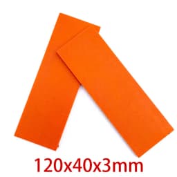 2pieces Composite G10 Knife Handle Material for DIY Handmade Knife Handle Making Material G10 Tool Patch Material 120x40x3mm