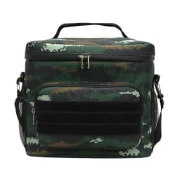 Camping Thermal Bag Insulated Lunch Bag Large Capacity Thermal Picnic Box With Shoulder Strap Separated Storage Compartments