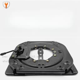 Car Seat Turntable 360 Degree Rotating Car Seat Swivel for Commercial Vehicle, Van, RV, Single Person Seat