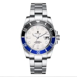 40mm Corgeut man Watch Custom Logo Luxury Sapphire NH35 Automatic Mechanical Watches Ceramic Bezel 120 Click Luminous