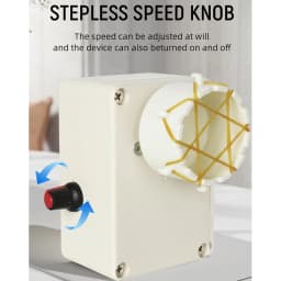 Epoxy Resin Coating Machine for Fishing Rod Wire Wrapping 0-50RPM Adjustable Speed Gluing Winding Machine