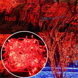 String Light 100LED 10M Christmas/Wedding/Party Decoration Lights Garland AC 110V 220V Outdoor Waterproof LED Lamp 9 Colors LED
