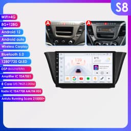 9"4G Carplay Android 12 Autoradio for Iveco Daily 2013-2021 Mutimedia Video player 7862 GPS navi Stereo 2din Touch screen Audio