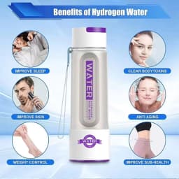 Intelligent H2 Electrolyte+Proton Exchange Membrane PEM H2 Suction Device 4000mAh