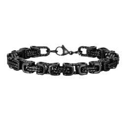 Never fade stainless steel link chain bracelet