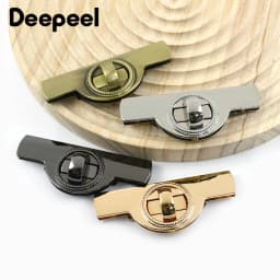 1-5Pcs Bag Twist Turn Lock Snap Metal Buckles Handbag Decor Closure Clasps DIY Luggage Replacement Hardware Accessories