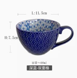 European Style Ceramic Coffee Cups Milk Tea Breakfast Mug Cappuccino Flower Cups Latte Kitchen Tableware High-grade