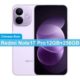 China Version Xiaomi Redmi Note 17 Pro 128GB/256GB 6.83" AMOLED Display Snapdragon 6s Gen 4 50MP+8MP Camera 67W 9000mAh Battery