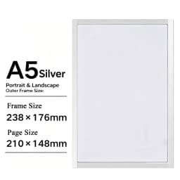 3pcs Magnetic Display Frame Sticker A5 A4 Magnet Picture Photo Wall Frame Stickers