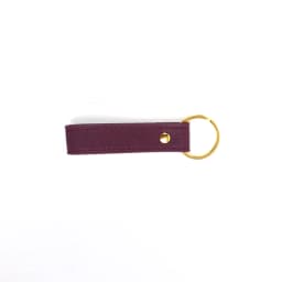 Custom Name Solid Color Safayano Pattern PU Leather Family Key Chain Christmas Birthday Gift Car Key Chain