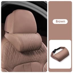 TazerApex Car Seat Headrest Universal Travel Rest 3D Neck Pillow Protect Neck Soft Fluffy Comfortable Neck Rest Car Accessories