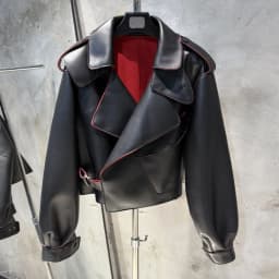 Lady Jacket in Leather Real Sheepskin Blouse Coat Women Spring and Autumn Casual Outwear 2979