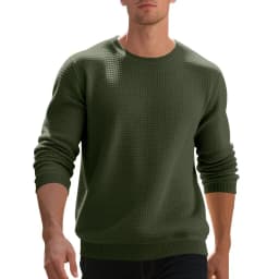 Animal Game Men's Crew Neck Sweatshirts Solid Color Large Pullover Outerwear Outdoor Jogging Tops Casual Streetwear Basic Top