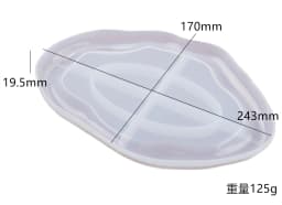 DIY Crystal Silicone Mold Three-layer Fruit Plate Tea Plate Disc Epoxy Resin Molds Cup Pad Mould For Resin Art Home Decoration