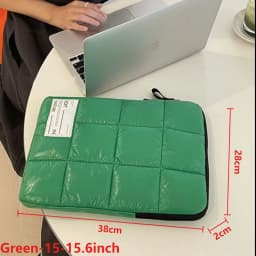 Laptop Cotton Bag 11-15 Inch Notebook Pouch for Shockproof Computer Briefcase for Travel Laptop Case Handbag Briefcase Bag