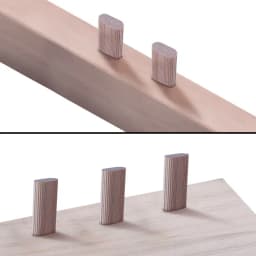 50Pcs Domino Solid Wood DIY Stripes Tenon Biscuit Joinery Beech Wood Nail Cork Block Wood Board Furniture Butt Tool For Woodwork