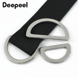 5/10/20Pcs 15-38mm D Ring Stainless Steel Bag Buckle Webbing Strap Connector Hook Dog Collar Decor Loop DIY Hardware Accessories
