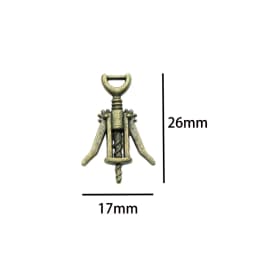1/12 1/6 Bjd Dollhouse Accessories Mini Wine Bottle Opener Miniature Corkscrew Model For OB11 Doll House Kitchen Decorat