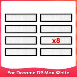 Fit For ( Dreame D10S, D10S Pro, F9 Pro, F10, D9 Max Gen 2, D9 Max White / RLD33GA ) Brush Filter Mop Accessories Part Spare