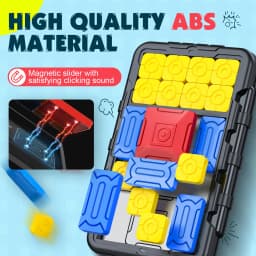 Kid Boys Huarong Road Smart Sensor Brain Game Teaser Sliding Puzzles Logical Thinking Interactive Toy Board Game Gift