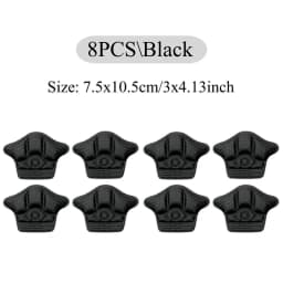 8pcs Heel Protector for Shoes Heel Stickers Inserts Insoles Anti Pain Sneakers Heel Pads Pain Relief Feet Pad Shoe Size Reducer