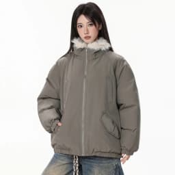 Women's Winter Down Jacket Plush Collar Winter Woman Clothes Luxury Padding Lightweight Puffer Women Brand Luxury Down Jackets