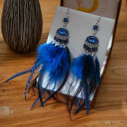 Bohemian Vintage Long Exaggerated Irregular Feather Earrings for Women Ethnic Gold Color Twist Leaf Asymmetry Earrings Jewelry
