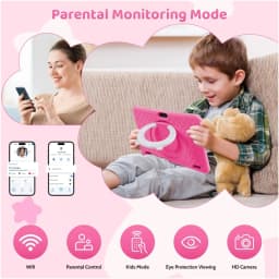 J12 10.1“ Android 13 Tablet PC Allwinner A523 Octa-core 4GB RAM 64GB ROM 1280 X 800 IPS Dual Camera 6000mAh Gift Stand Silicone