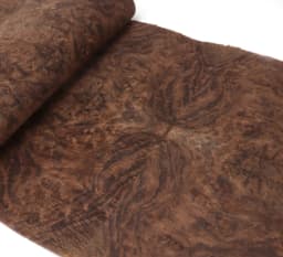 Length:2.5meters Width:580mm T:0.3mm Natural walnut splicing with burr surface wood veneer Speaker furniture decoration