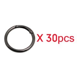 5-30pcs O Rings Metal Bag Buckles 16-38mm Openable Spring Clasp Carabiner Clip Snap Hook Keychain for DIY Handbag Accessories
