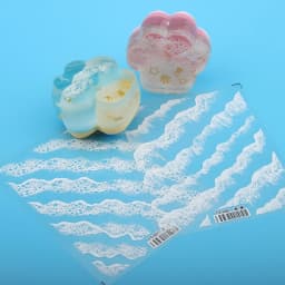 1 Sheet Simulation Wave Sticker Resin Wave Painting Sticker Decorative Decal DIY ABS Mold Film Filling Material