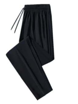 Summer Hit Thin Ice Silk Sports Pants Women's Casual Straight Leg High Waist Quick Dry Elasticity Air Conditioned Loose Fit