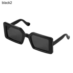 9cm Miniature Doll Sunglasses Pet Square Frame Glasses For Blythe Doll Accessories Plush Doll Glasses Accessory New