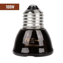 E27 Heat Lamp Pet Reptile Far Infrared Ceramic Heating Lamp 220V Mini Heat Emitter Light Bulb 25W 50W 75W 100W 150W 200W