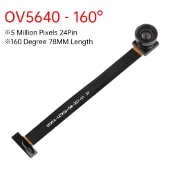 OV5640 Camera Module 68 72 120 160 Degree High-definition 5 Million Pixels 24PIN DVP Interface for MCU/development board /STM32