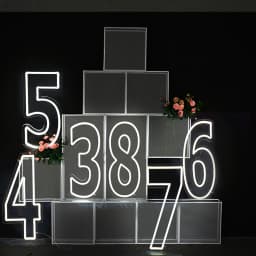 30inch Color-Changing Neon Sign Numbers - Free Standing & Hanging Option for Birthday Wedding Party Decor Lighting