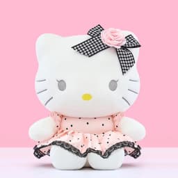 20cm Genuine Hello Kitty Plush Dolls Sanrio Characters Anime Stuffed Doll Room Decoration Pillow Desktop Ornaments For Girls