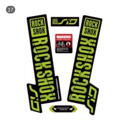 Front Fork Sticker for Rock Shox SID Road Bike MTB Race accessories decals Personalized Bicycle STICKER decoration