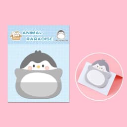 8 pcs/set,1-3-5 set Adhesive Kawaii Cartoon Animals Sticky Notes Notepad Memo Pad Stationery Sticker