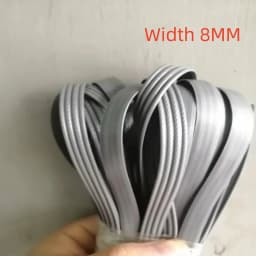 10 Meters PE Gradient Flat Synthetic Rattan Material Roll Handmade Weaving Rope Repair Furniture Bed Sofa Chair Table Basket
