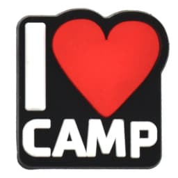 Camping Shoe Charms Accessories PVC Sun Temp Moutain Camera Rainbow Shoe Decoration for Wristband Clog Accessories Unisex DIY