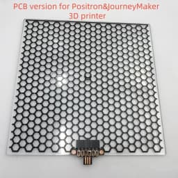 Funssor tempering glass heated bed 200mm 24V 100W NTC3950 Bed heating bed for DIY Positron/Positron LT /JourneyMaker3D printer