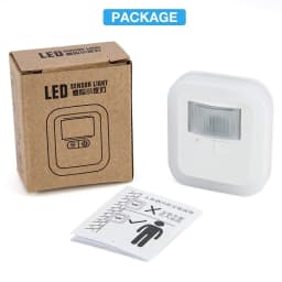 Dimmable LED Plug-in Night Lamp PIR Motion Sensor Bedside Lamp AC110-240V Indoor Wall Lamp With Switch For Stairs Toilet Room