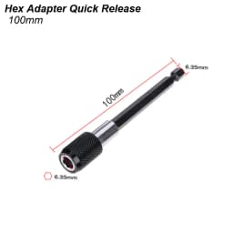 Magnetic Screwdriver Hex Adapter Quick Release Drill Bit Change Extension Set Batch Extender Self-lock Bar Chuck Nut Screw Tool