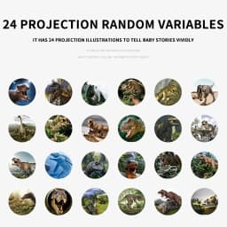 1Pc 3D Dinosaur Projection Electronic Watch for Kids - Fun Luminous Toy and Kindergarten Gift