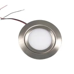IP65 LED Mini Cabinet Spotlight, Ultra Thin Recessed Panel Lights 12V 24V 3W Small Down Lamps for Kitchen,Room,Indoor Lighting