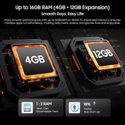 Blackview WAVE 7C Smartphone 6.56'' HD+IPS Display 5000mAh Battery 4GB+64GB / 128GB Unisoc Cell Phone 32MP Camera 4G Android 16